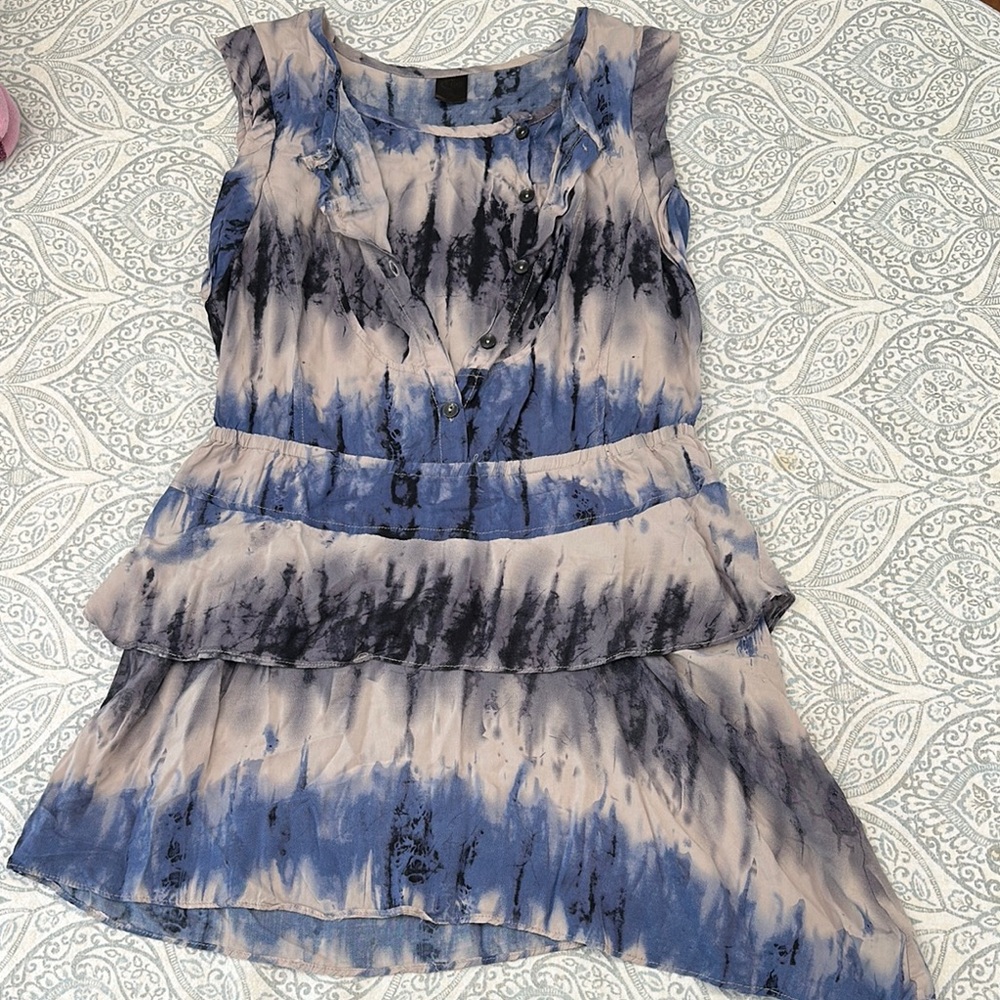 C. LUCE Tie-Dye Mini Dress
